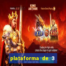 plataforma de 3 reais jogo